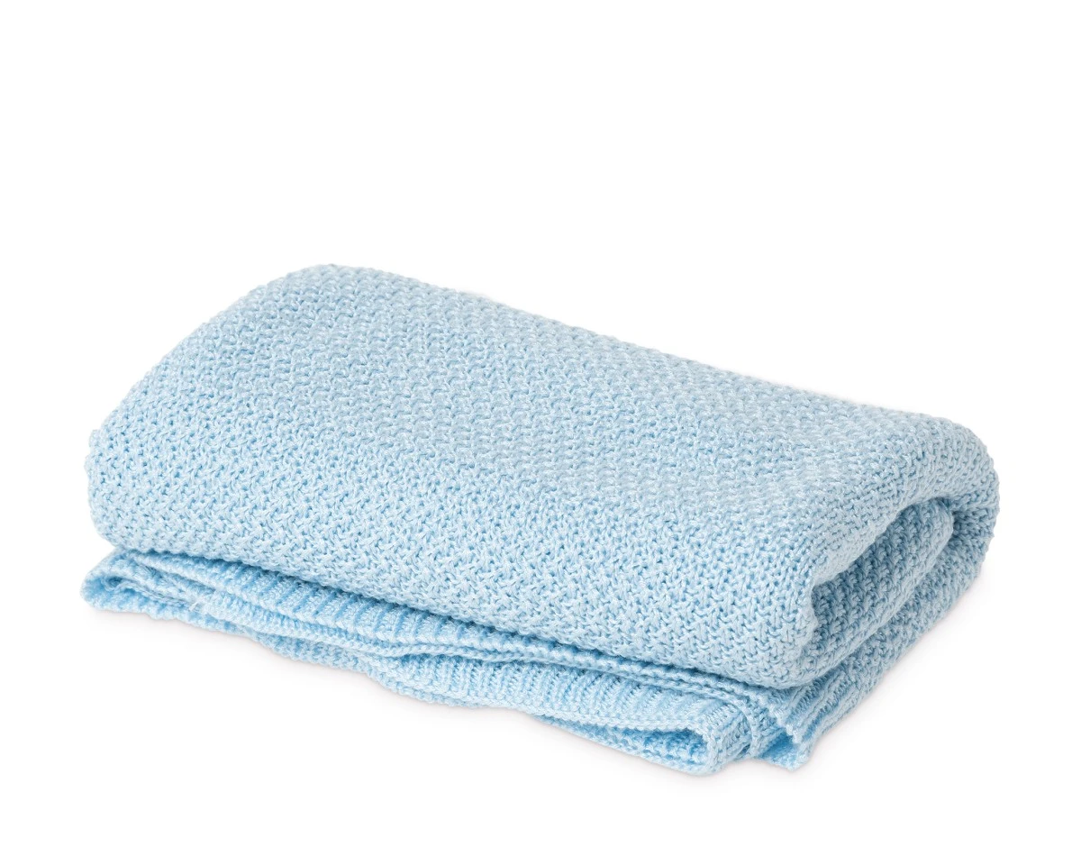 Mantita 80x110 cm Bambu para Bebe Azul